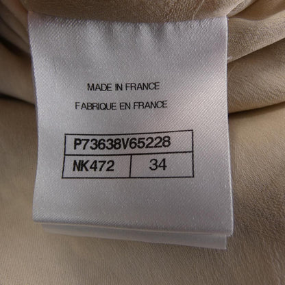 Chanel Collarless Jacket Gray — view 4
