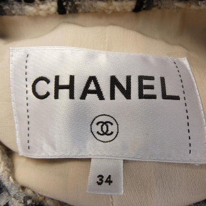 Chanel Collarless Jacket Gray — view 5