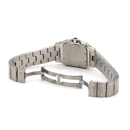 Cartier Santos Galbe SM SS Quartz Watch — view 7