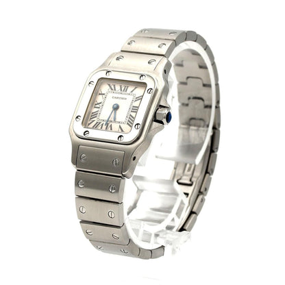 Cartier Santos Galbe SM SS Quartz Watch — view 2