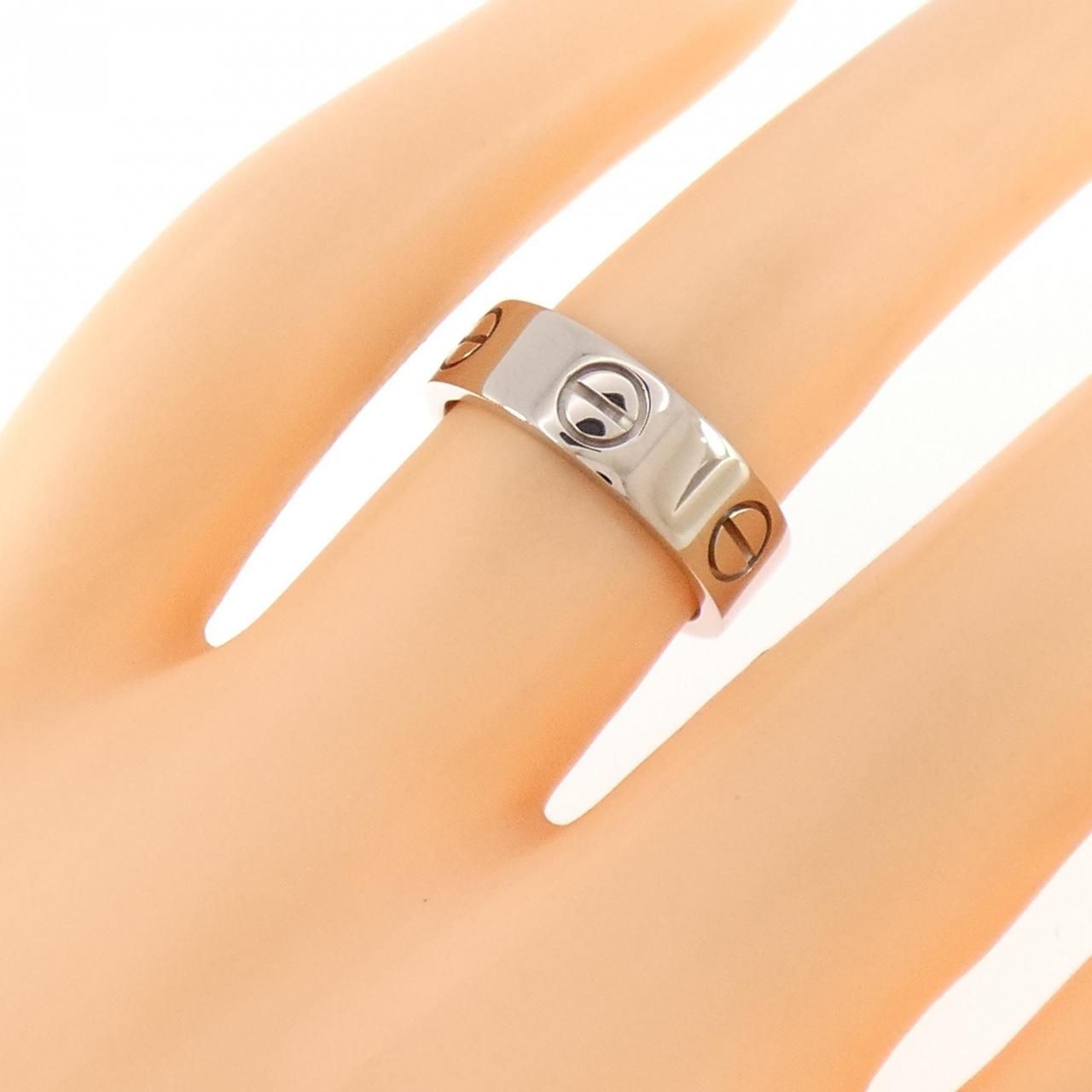 Cartier Love Ring White Gold — view 4
