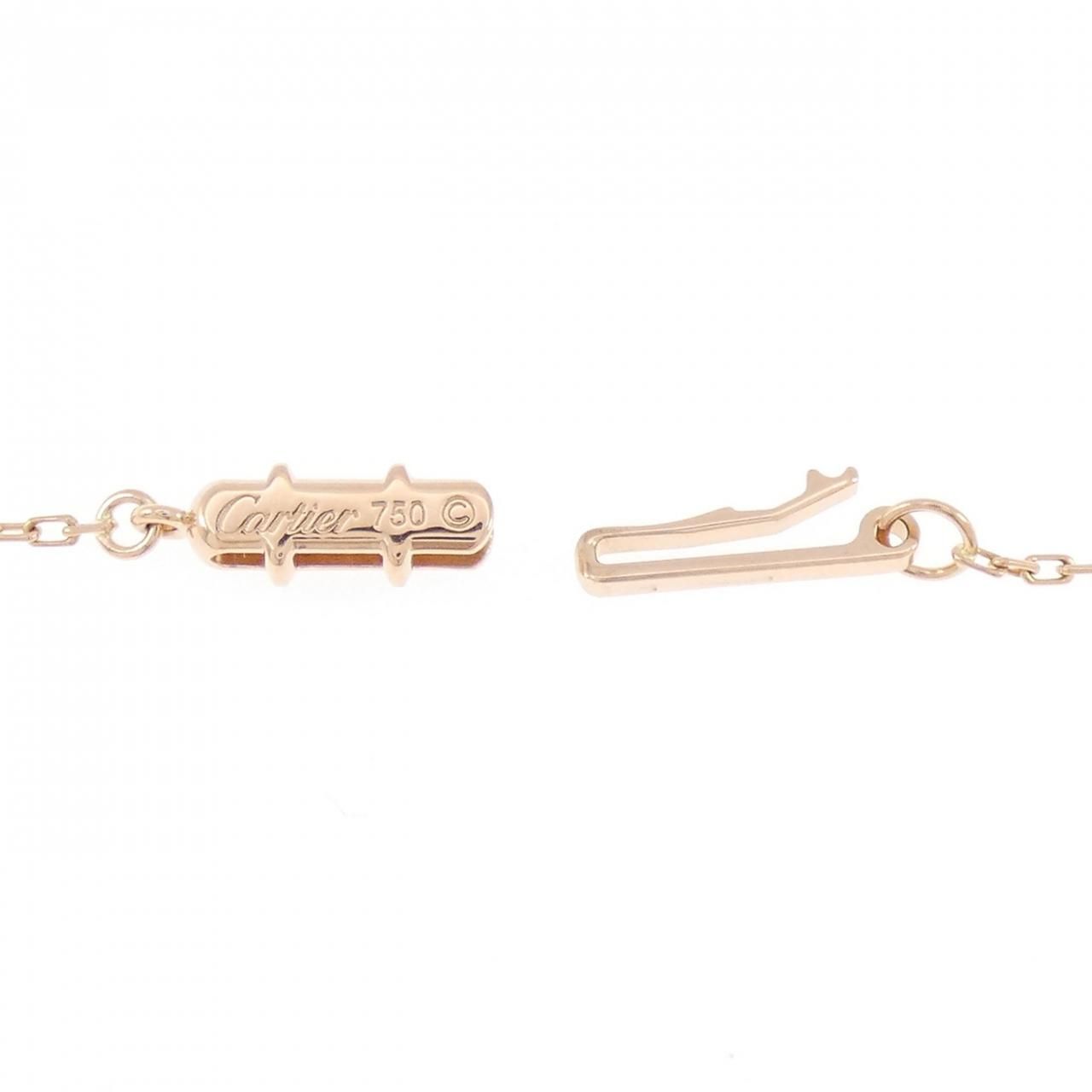Cartier Logo Necklace Gold — view 6