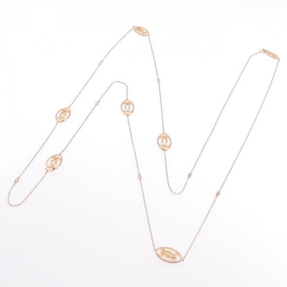 Cartier Logo Necklace Gold — view 7