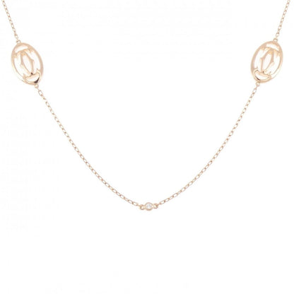 Cartier Logo Necklace Gold