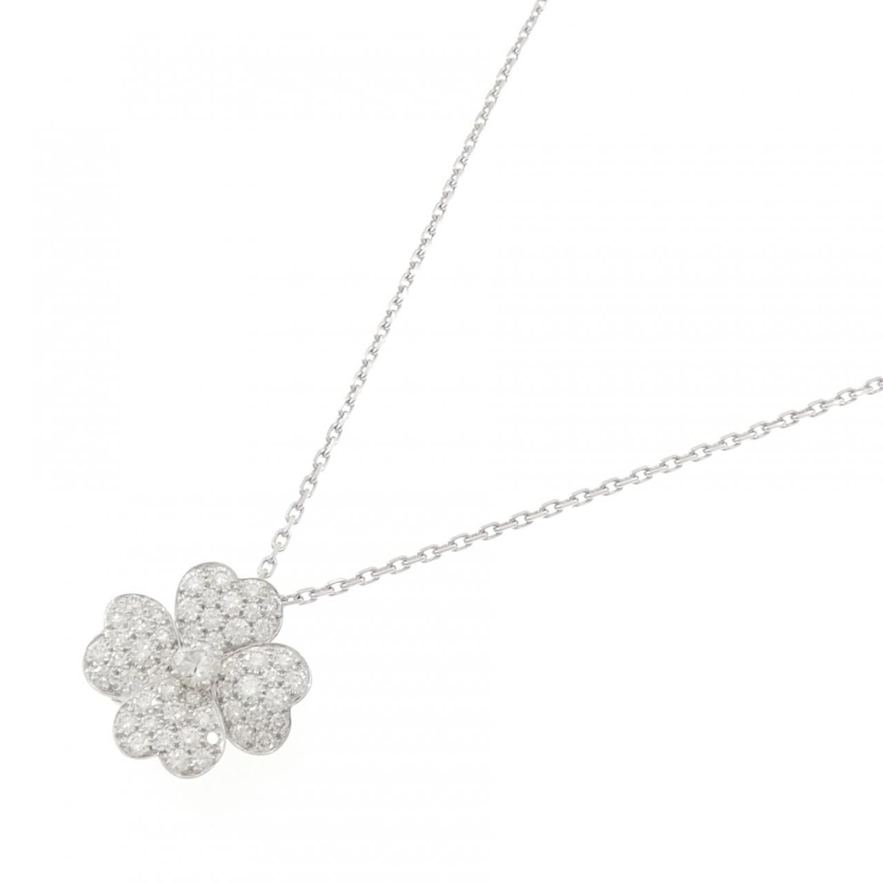 Van Cleef & Arpels Cosmos Clip Pendant Necklace — view 2