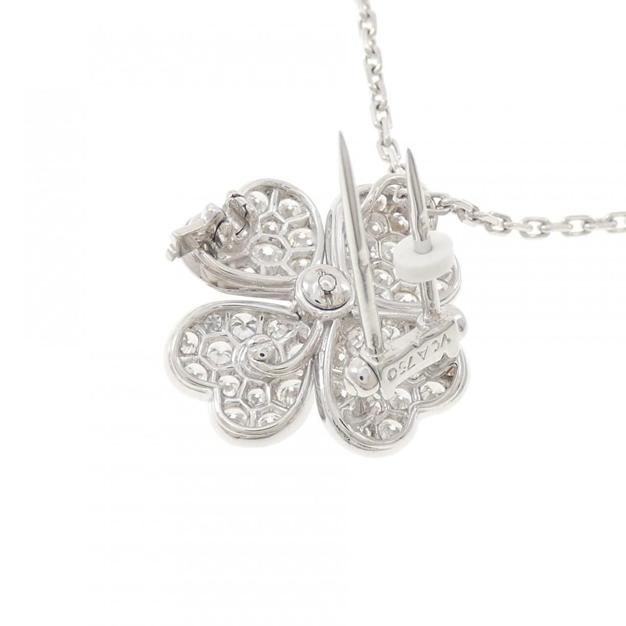 Van Cleef & Arpels Cosmos Clip Pendant Necklace — view 4