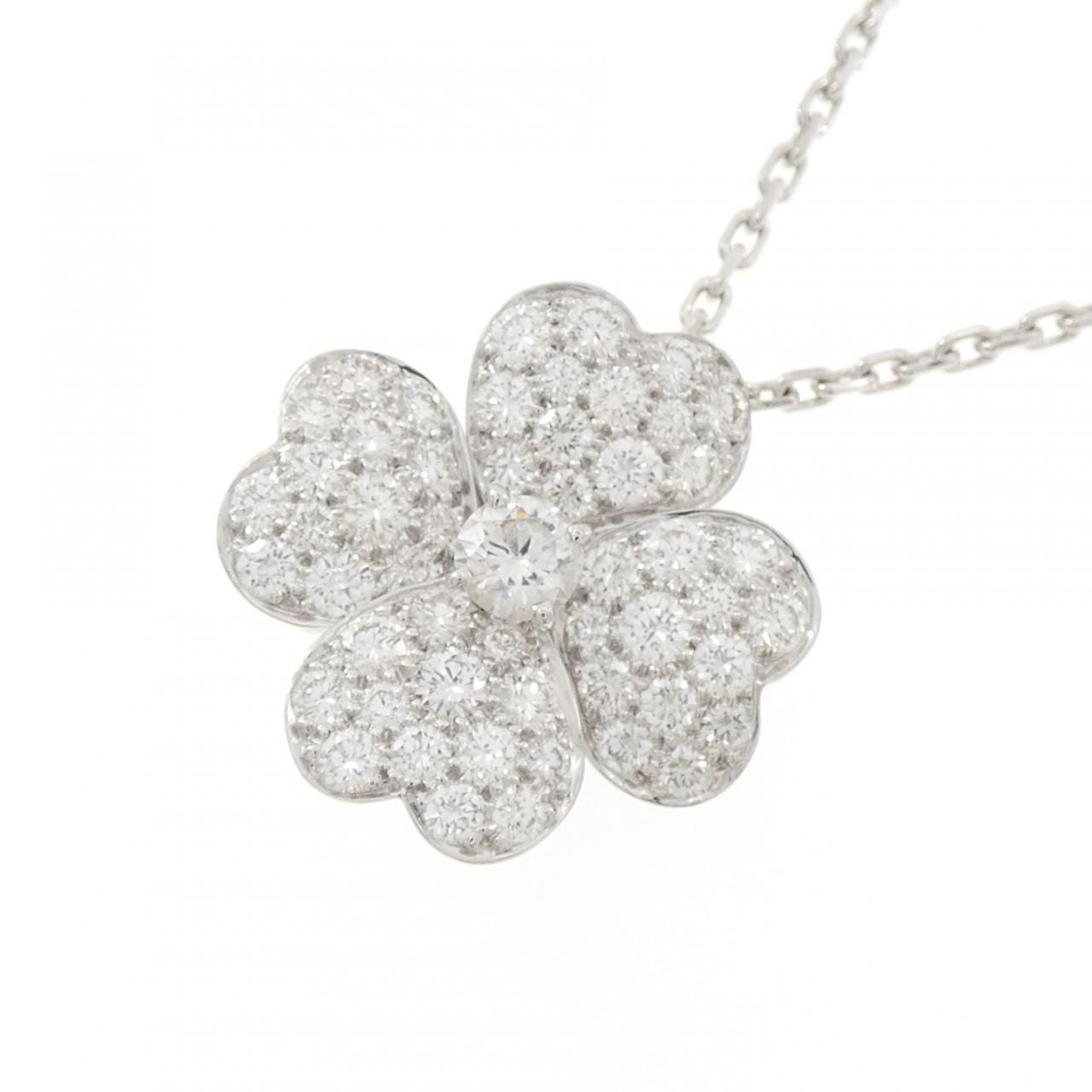 Van Cleef & Arpels Cosmos Clip Pendant Necklace — view 3