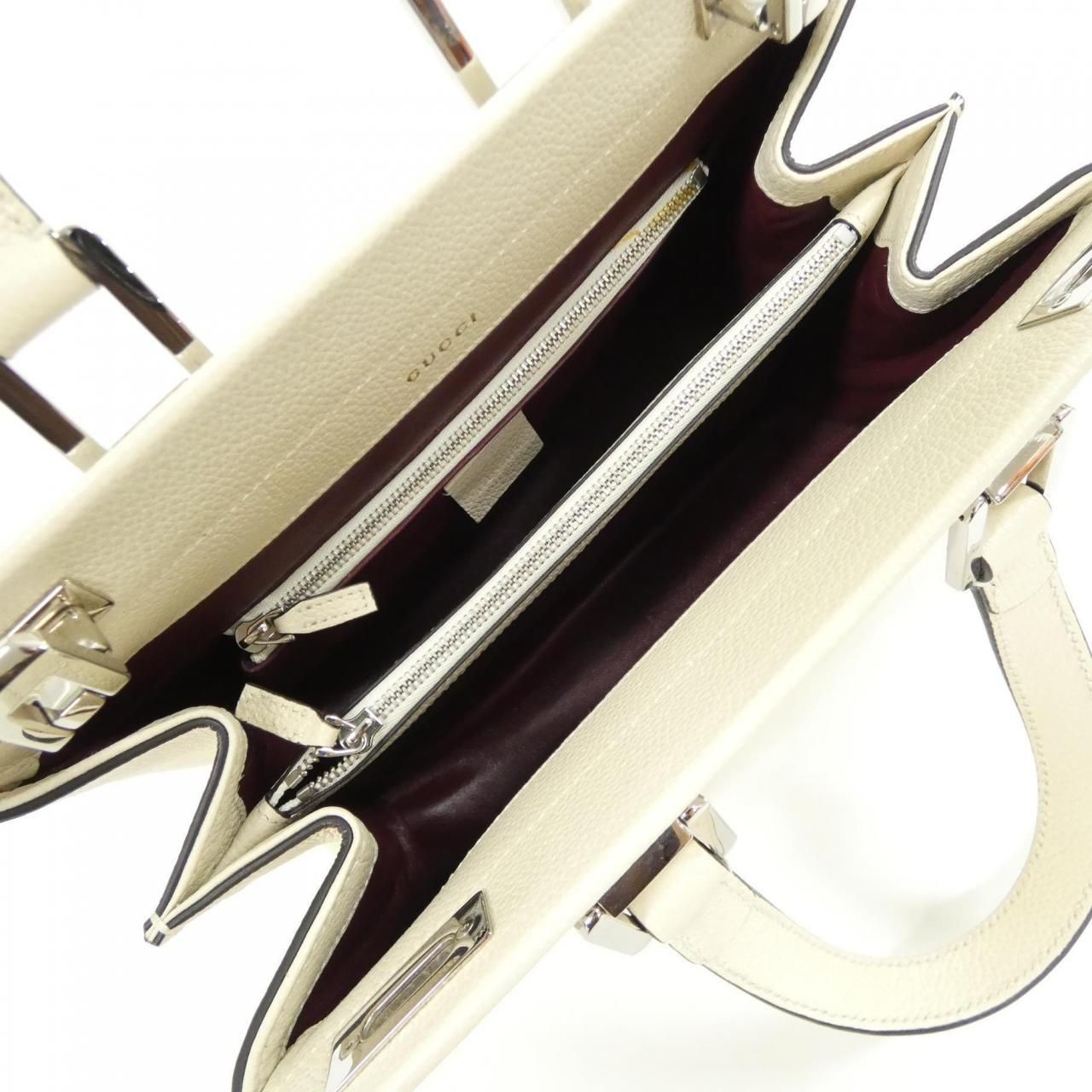 Gucci Zumi Bag Handbag Cream — view 9