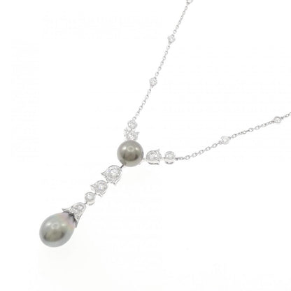 Cartier Drune Black Butterfly Pearl Necklace Ext — view 2