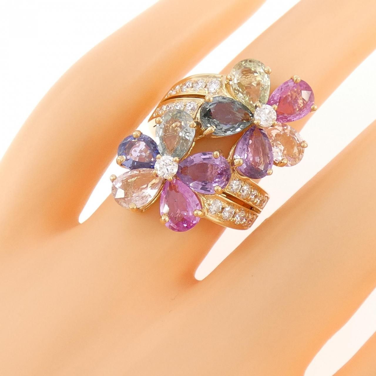 Bvlgari Saffiano Ring Gold — view 5