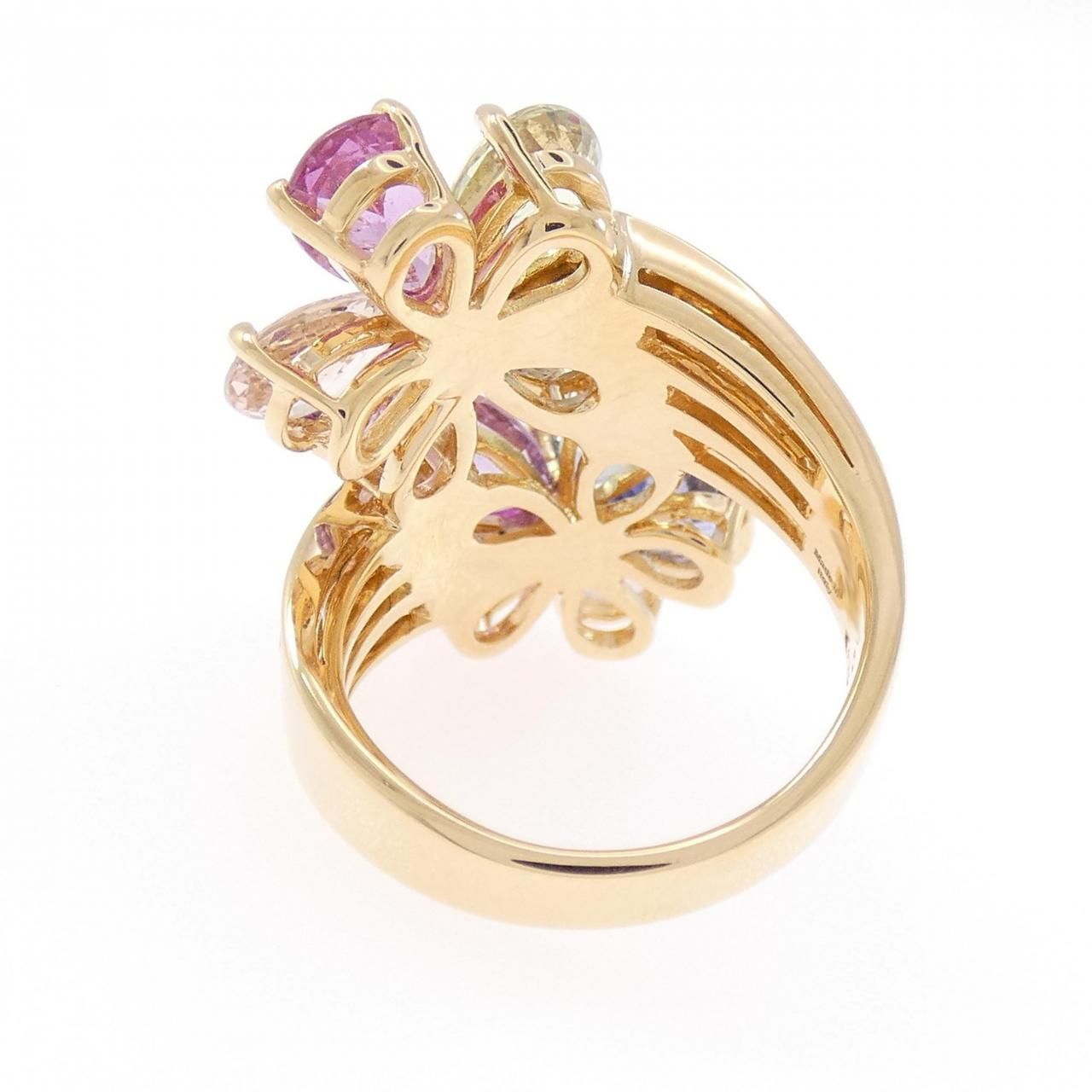 Bvlgari Saffiano Ring Gold — view 3