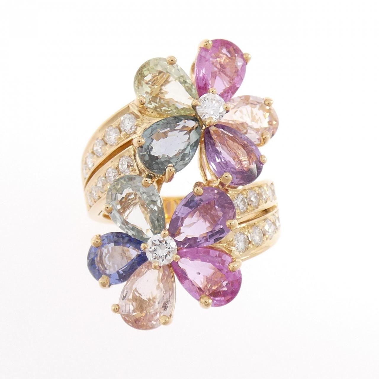 Bvlgari Saffiano Ring Gold — view 2
