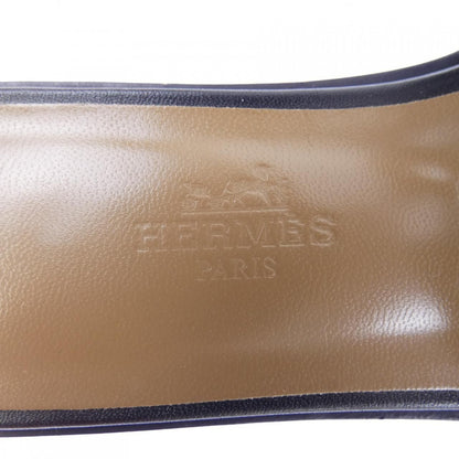 Hermes Oran Sandals Black — view 6
