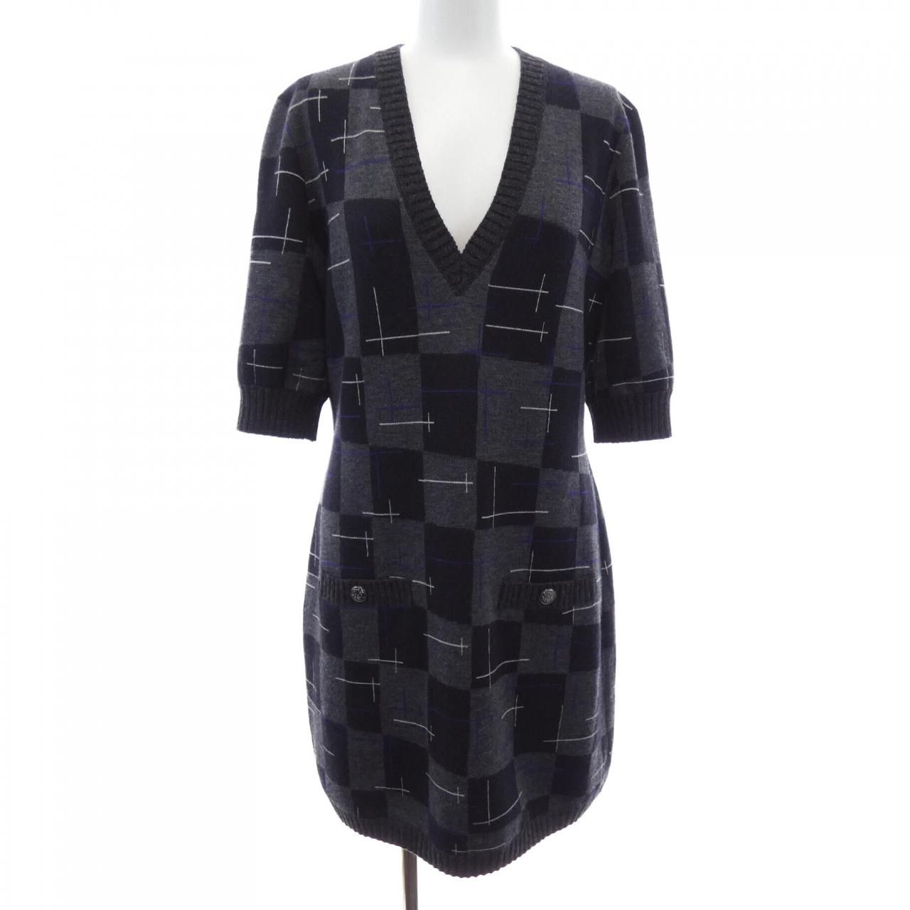 Chanel Dress Gray