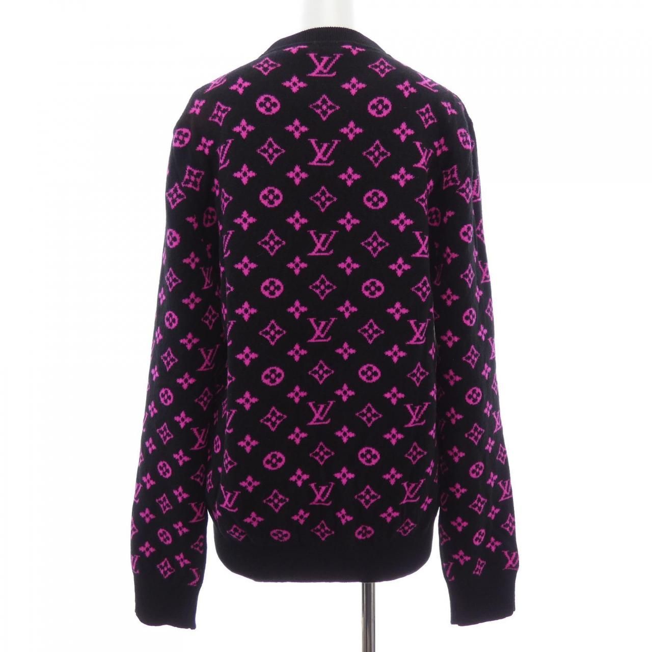 Louis Vuitton Half and Monogram Knit Sweater — view 2