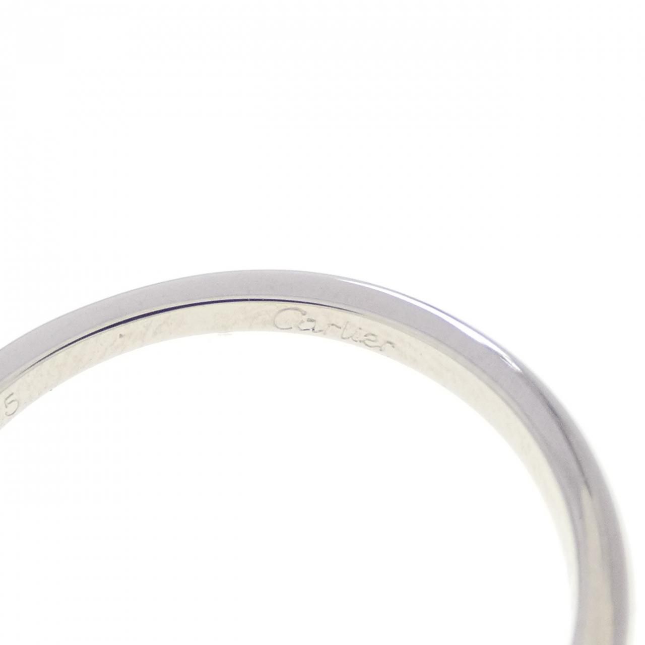 Cartier Solitaire Ring Silver — view 4
