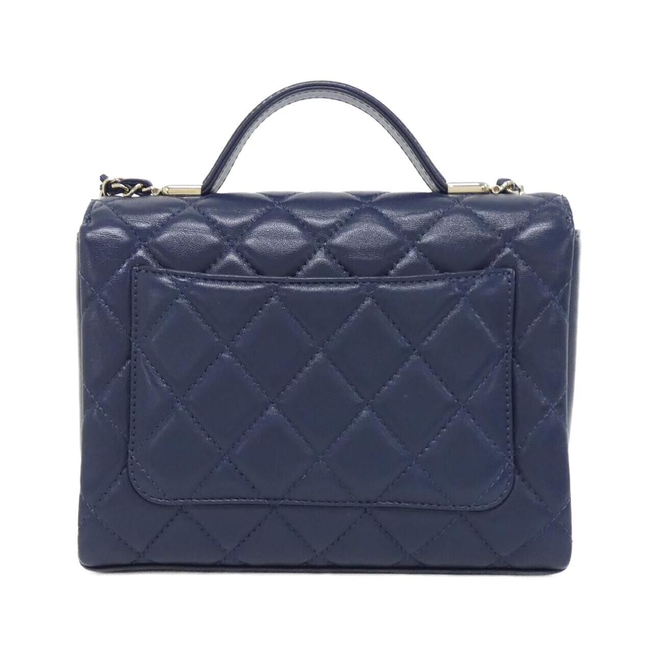 Chanel Bag Handbag Navy — view 2