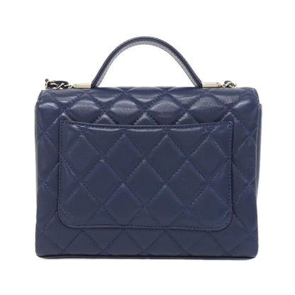 Chanel Bag Handbag Navy — view 2