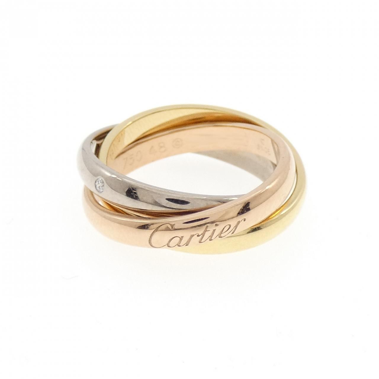 Cartier Trinity Ring Gold