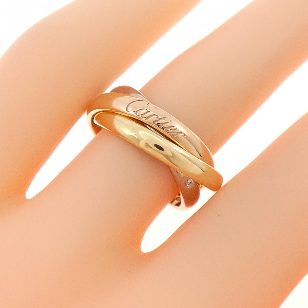Cartier Trinity Ring Gold — view 4