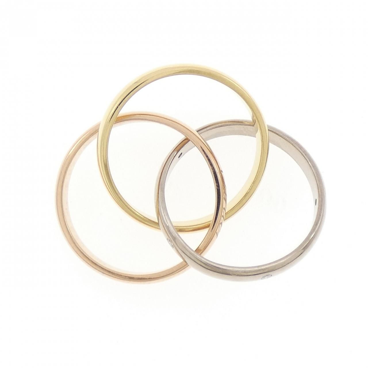 Cartier Trinity Ring Gold — view 3