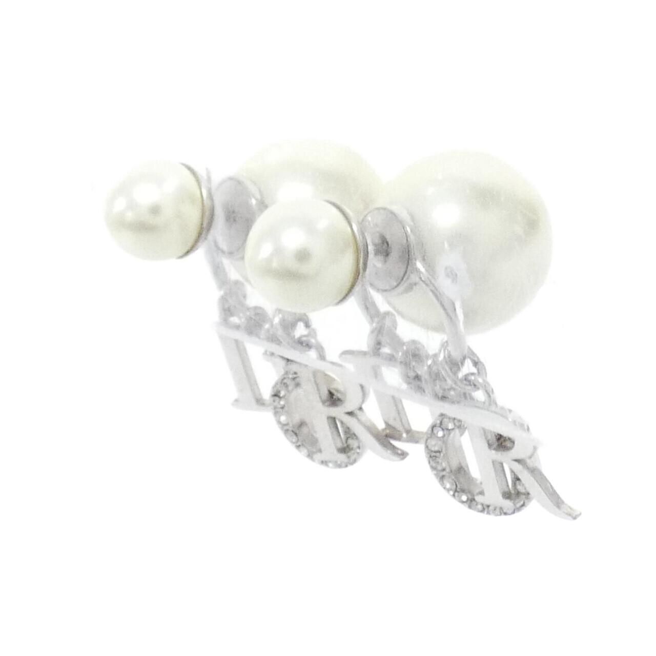 Dior Tribal Earrings Silver — view 2
