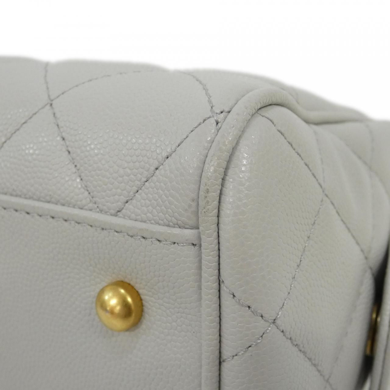 Chanel Bag Handbag Gray — view 3