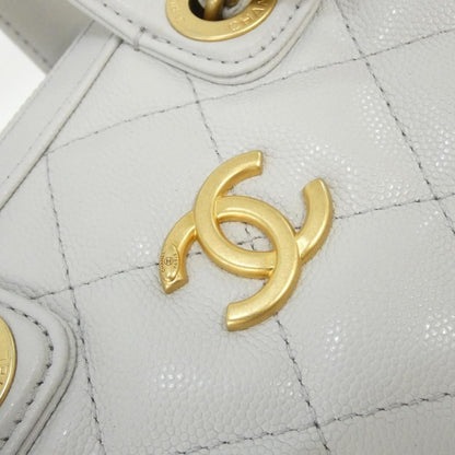 Chanel Bag Handbag Gray — view 4