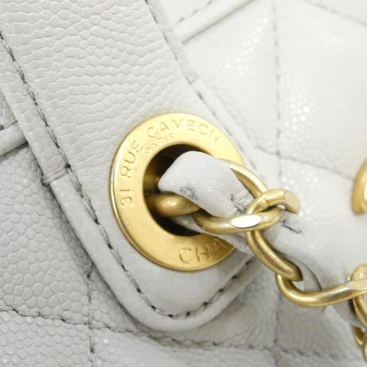 Chanel Bag Handbag Gray — view 7