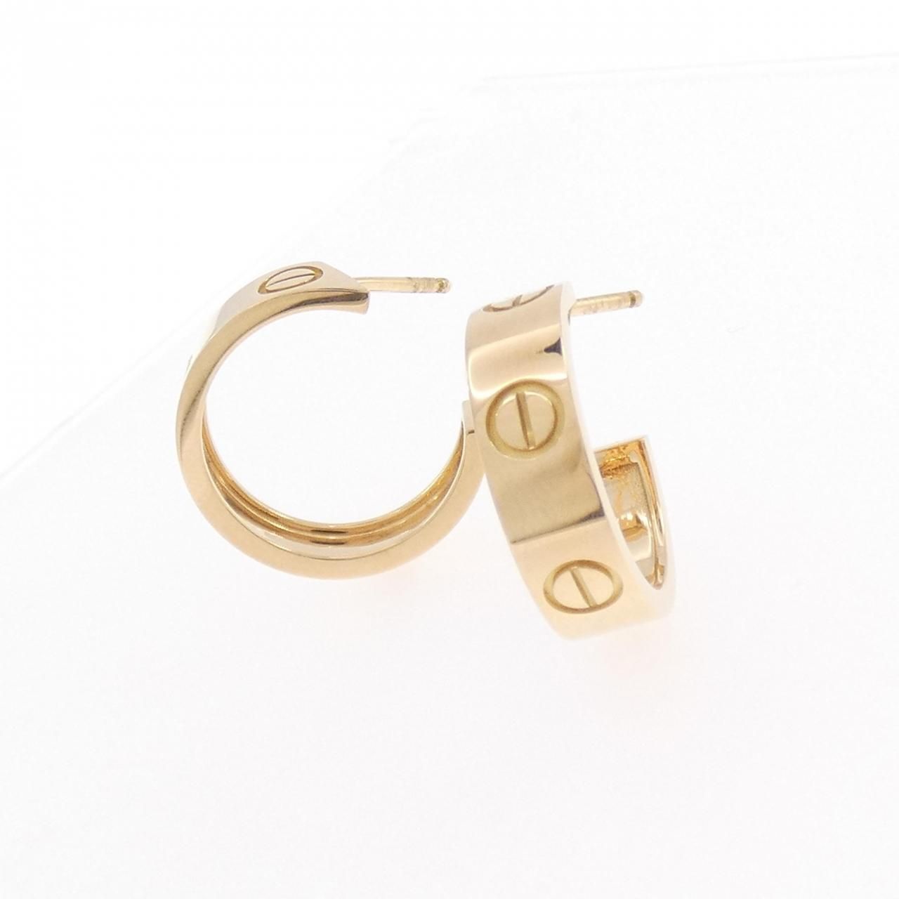 Cartier Love Earrings Gold — view 2