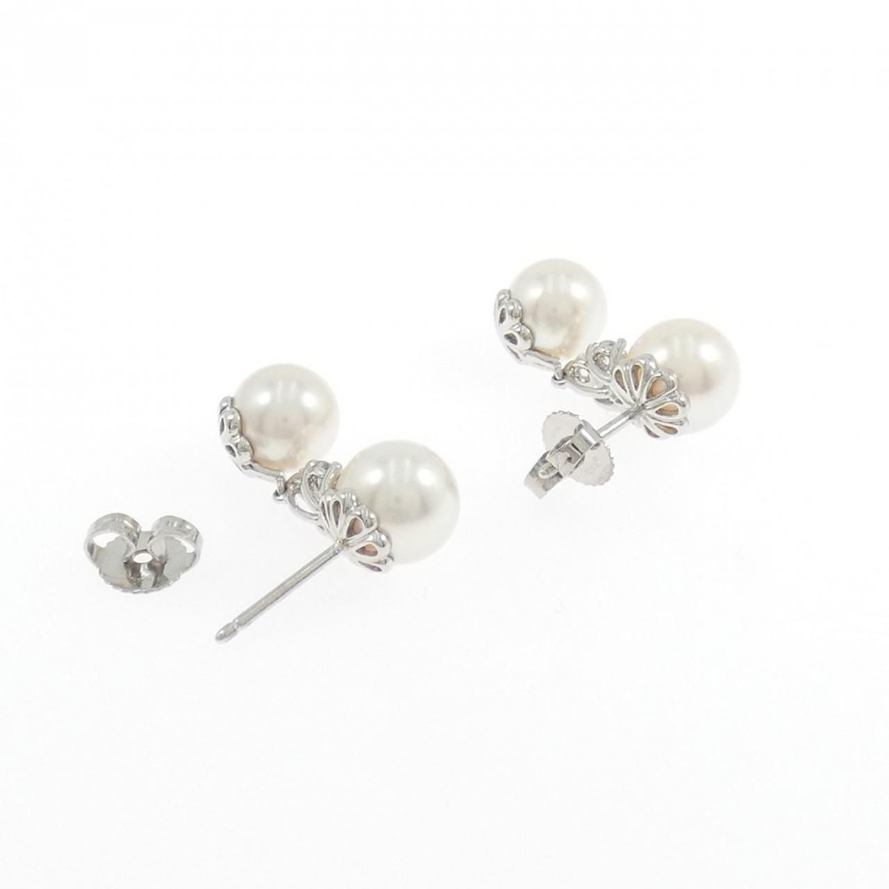 Tiffany & Co Akoya Pearl Earrings — view 3