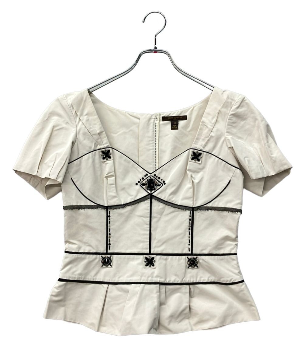 Louis Vuitton Short Sleeve Bustier 40 T-Shirt