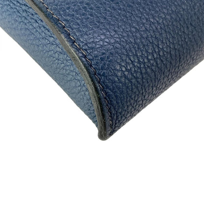 Hermes Shoulder Bag Vidopoche Blue Deplus Silver — view 6