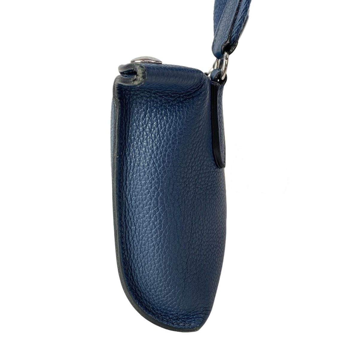 Hermes Shoulder Bag Vidopoche Blue Deplus Silver — view 4