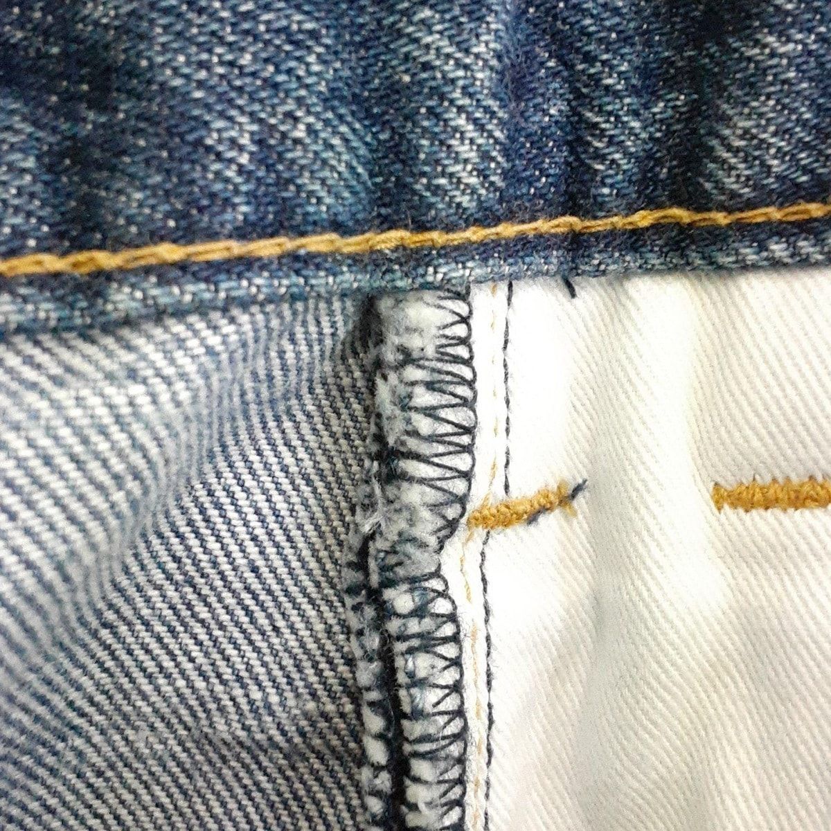 Celine Long Skirt 26 S Blue Denim — view 7