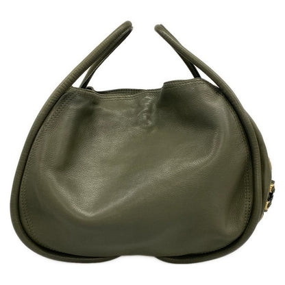 Dior Handbag Khaki Beige Leather — view 3