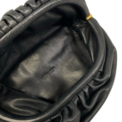Bottega Veneta Shoulder Bag the Chain Pouch Black Leather — view 7