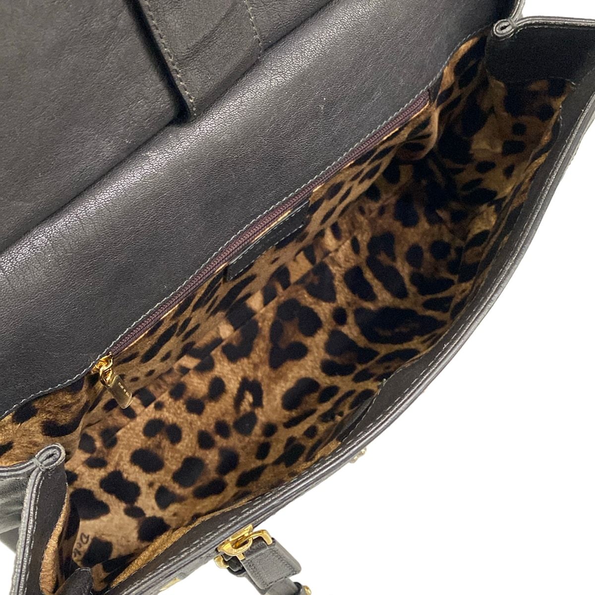 Dolce & Gabbana Handbag Shisiri Black Leather — view 7
