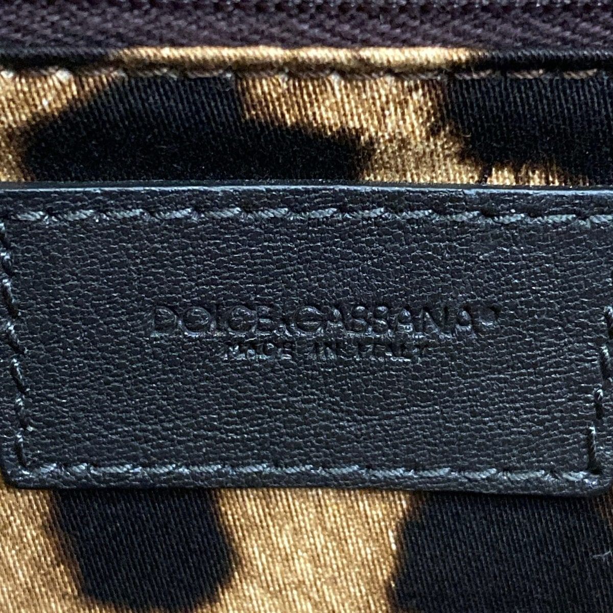 Dolce & Gabbana Handbag Shisiri Black Leather — view 9