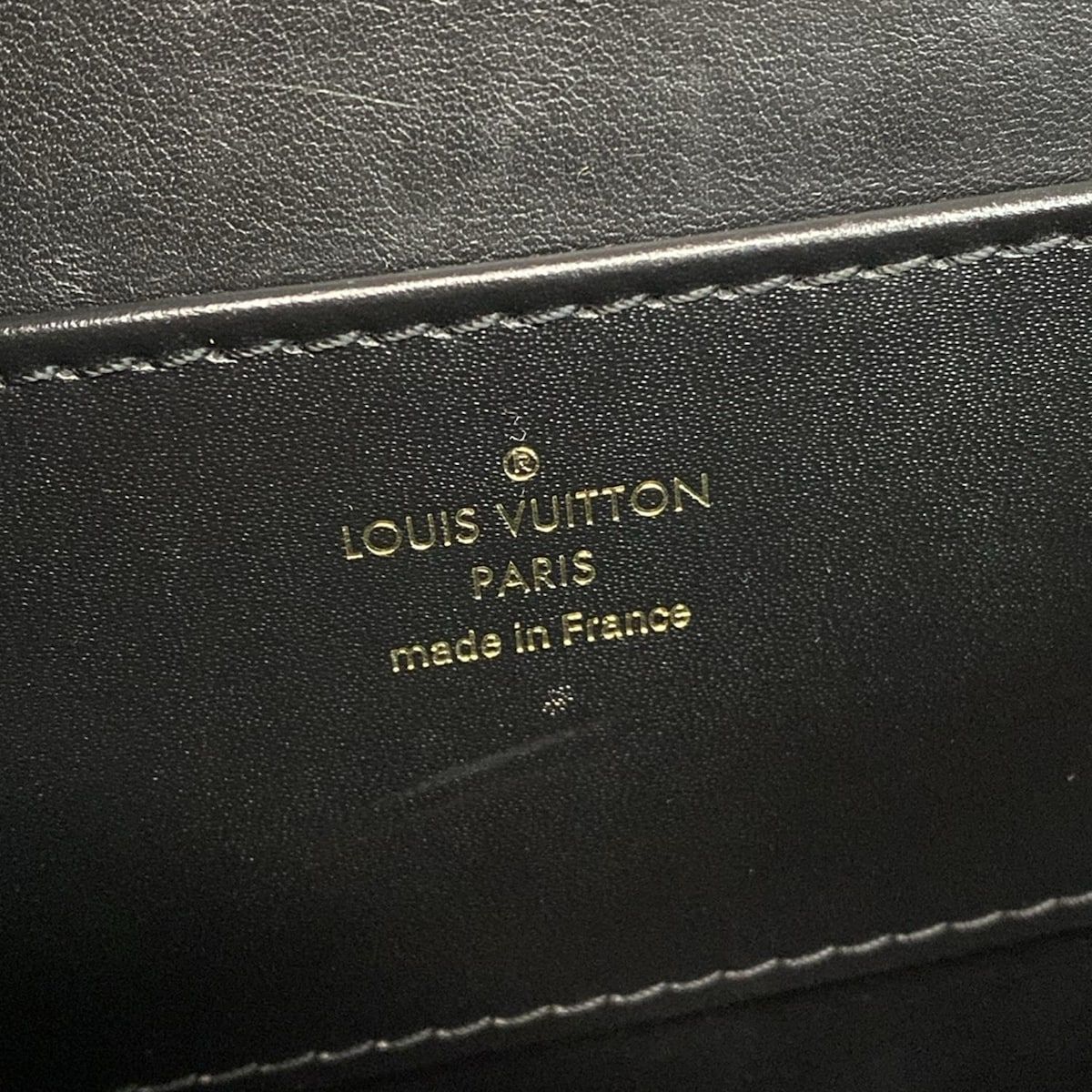 Louis Vuitton Handbag Rose Des Vents MM Noir Leather — view 9
