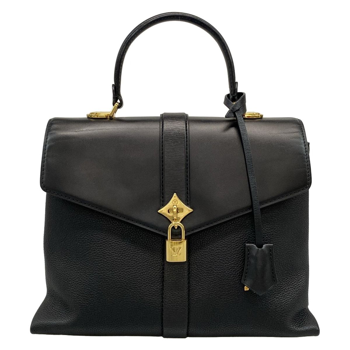 Louis Vuitton Handbag Rose Des Vents MM Noir Leather