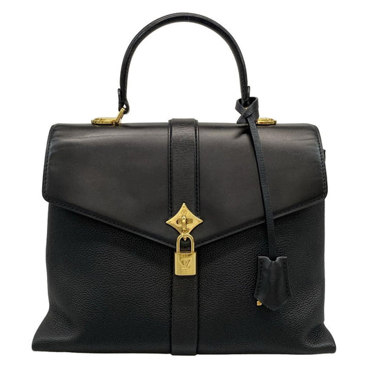 Louis Vuitton Handbag Rose Des Vents MM Noir Leather