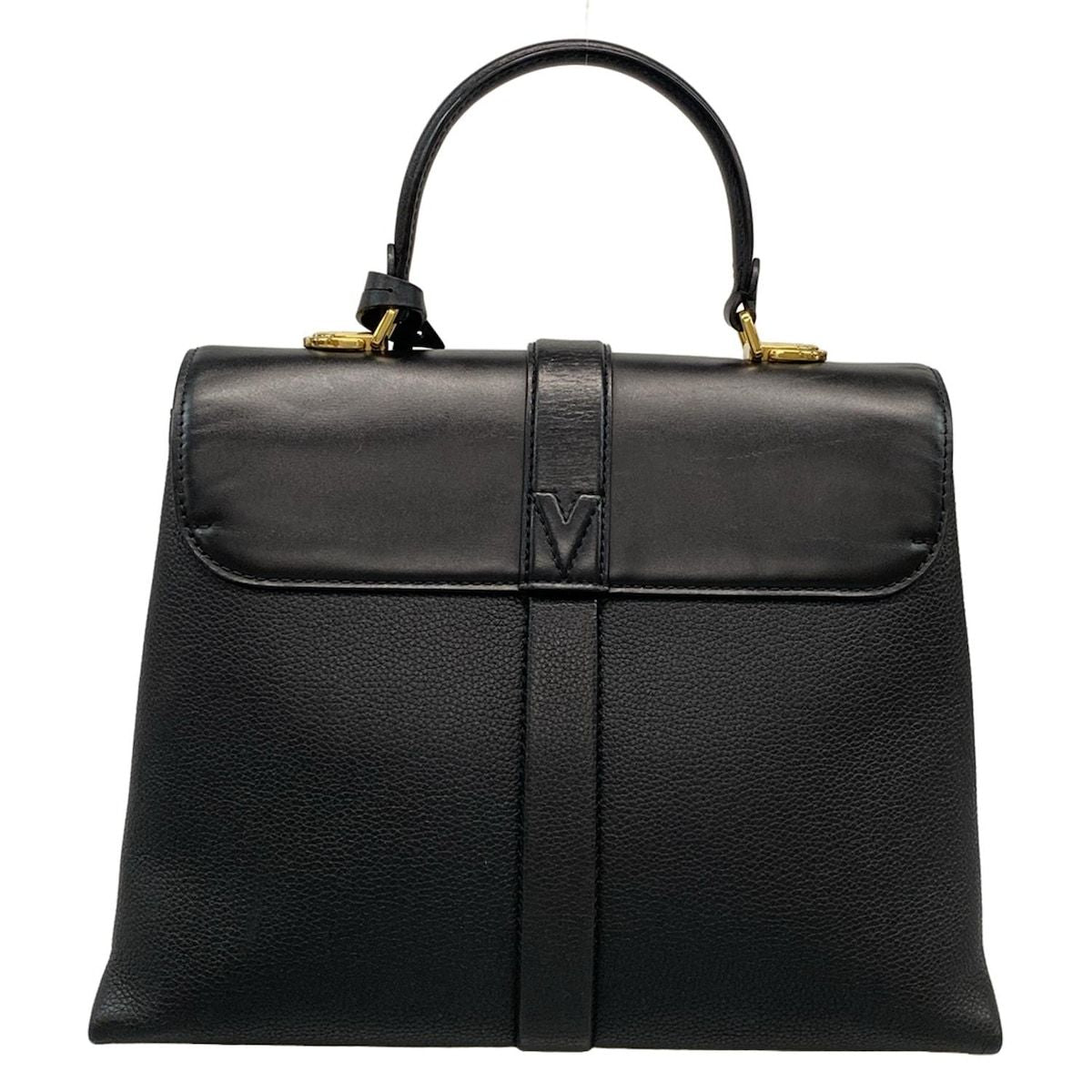 Louis Vuitton Handbag Rose Des Vents MM Noir Leather — view 3