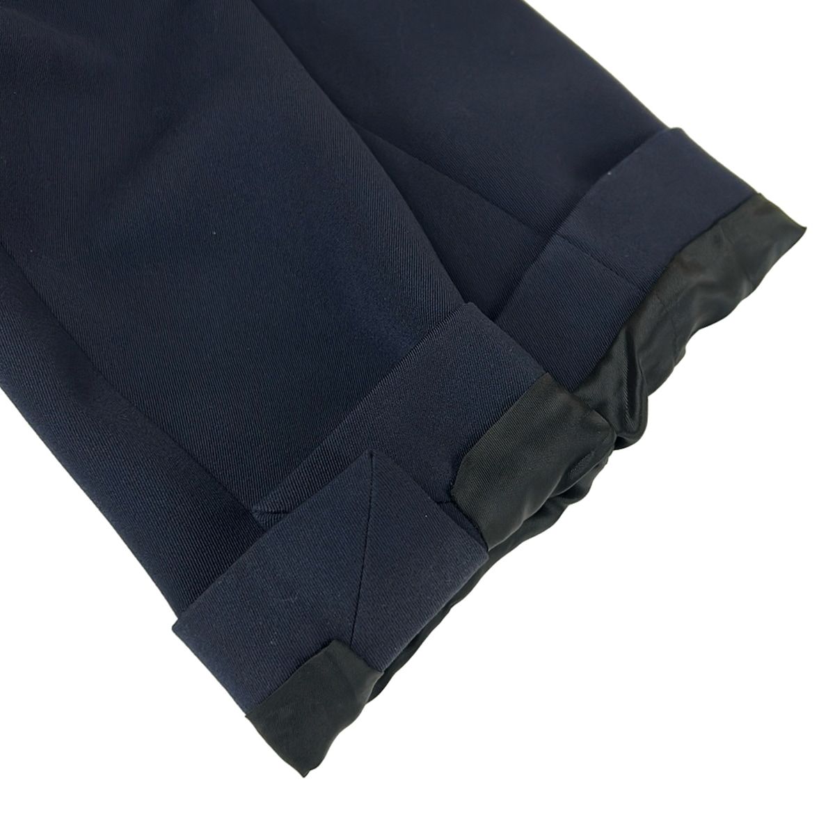 Louis Vuitton Jacket 42 L Dj4 Navy Lining Monogram Pattern Patch Long Sleeve — view 7