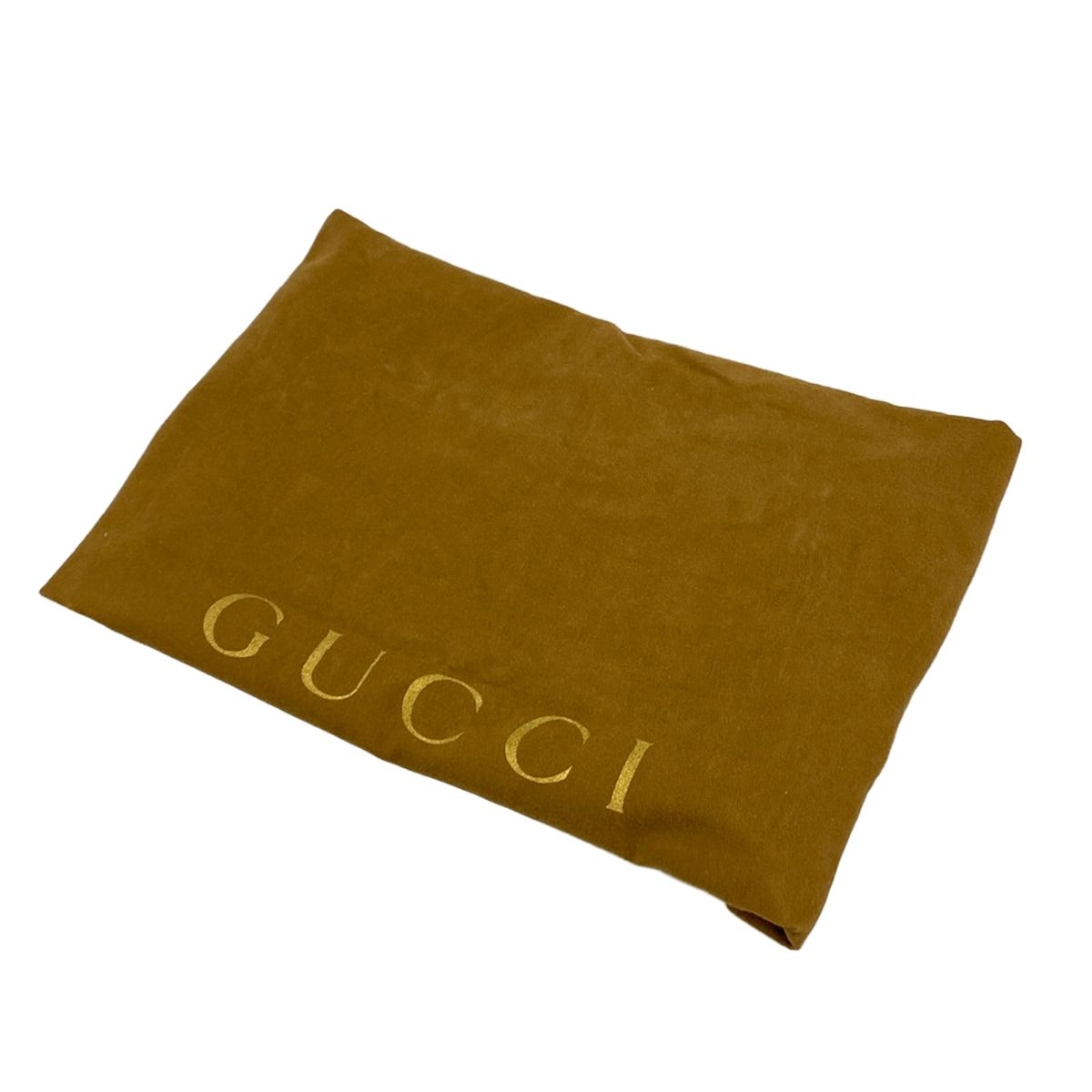 Gucci Travel Bag GG Supreme Black Dark Gray Leather — view 8