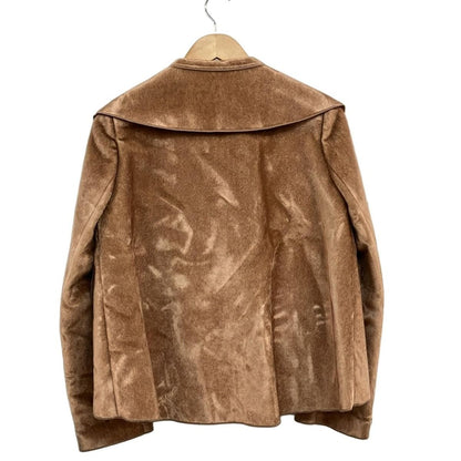Louis Vuitton Jacket 38 M Pink Brown Long Sleeve Calf Hair Double Autumn Winter — view 2