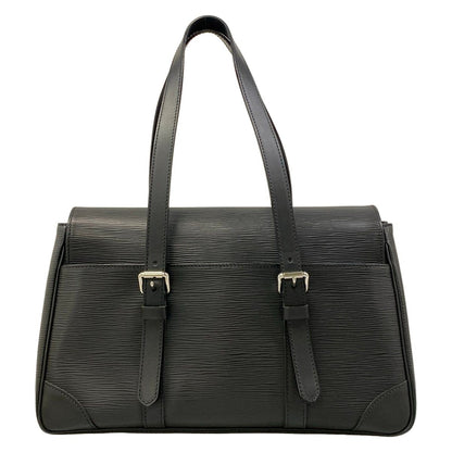 Louis Vuitton Shoulder Bag Epi Segur MM Noir Leather — view 3