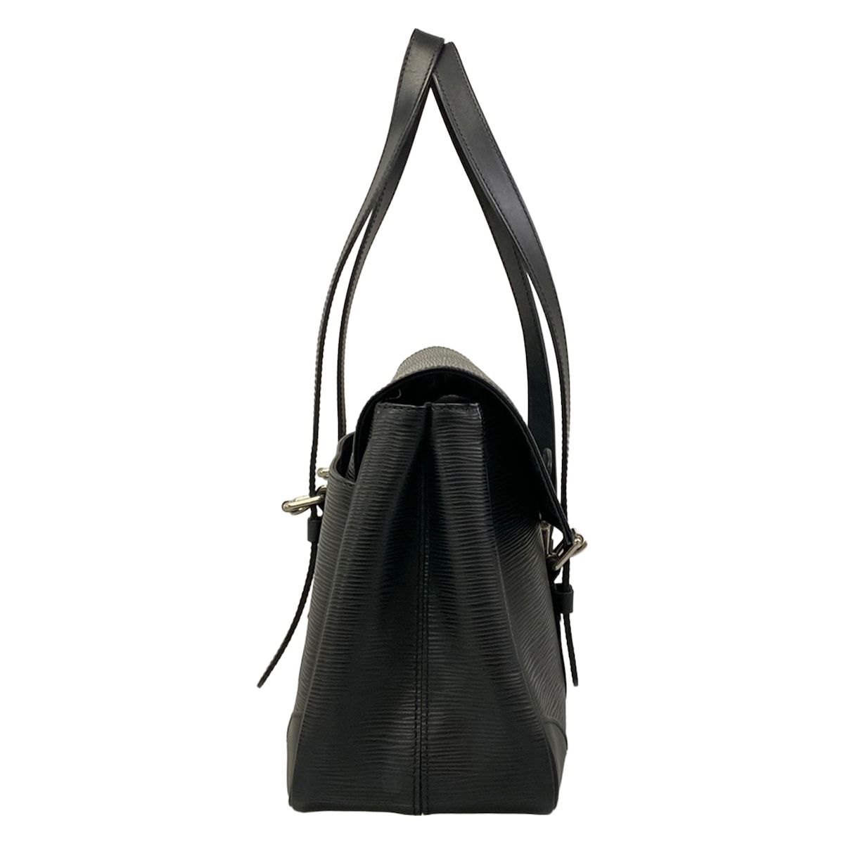 Louis Vuitton Shoulder Bag Epi Segur MM Noir Leather — view 2