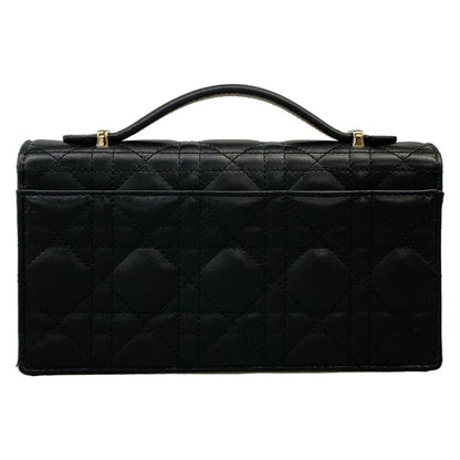 Dior My Mini Bag Black Cannage Stitch Lambskin — view 3