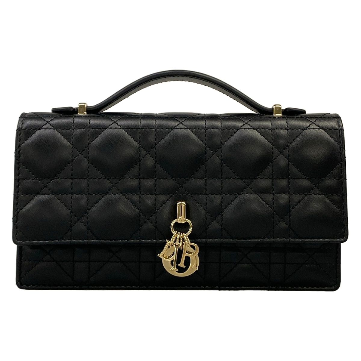 Dior My Mini Bag Black Cannage Stitch Lambskin